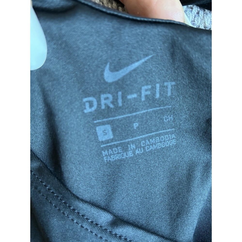 Nike Dri-FIT Women's Black Open Back Training Tank Top Size S NWT. - Picture 3 of 16